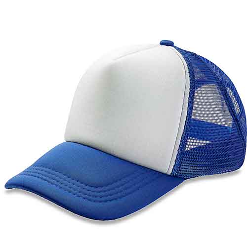 Gorra con vicera acolchada bi-color +Malla